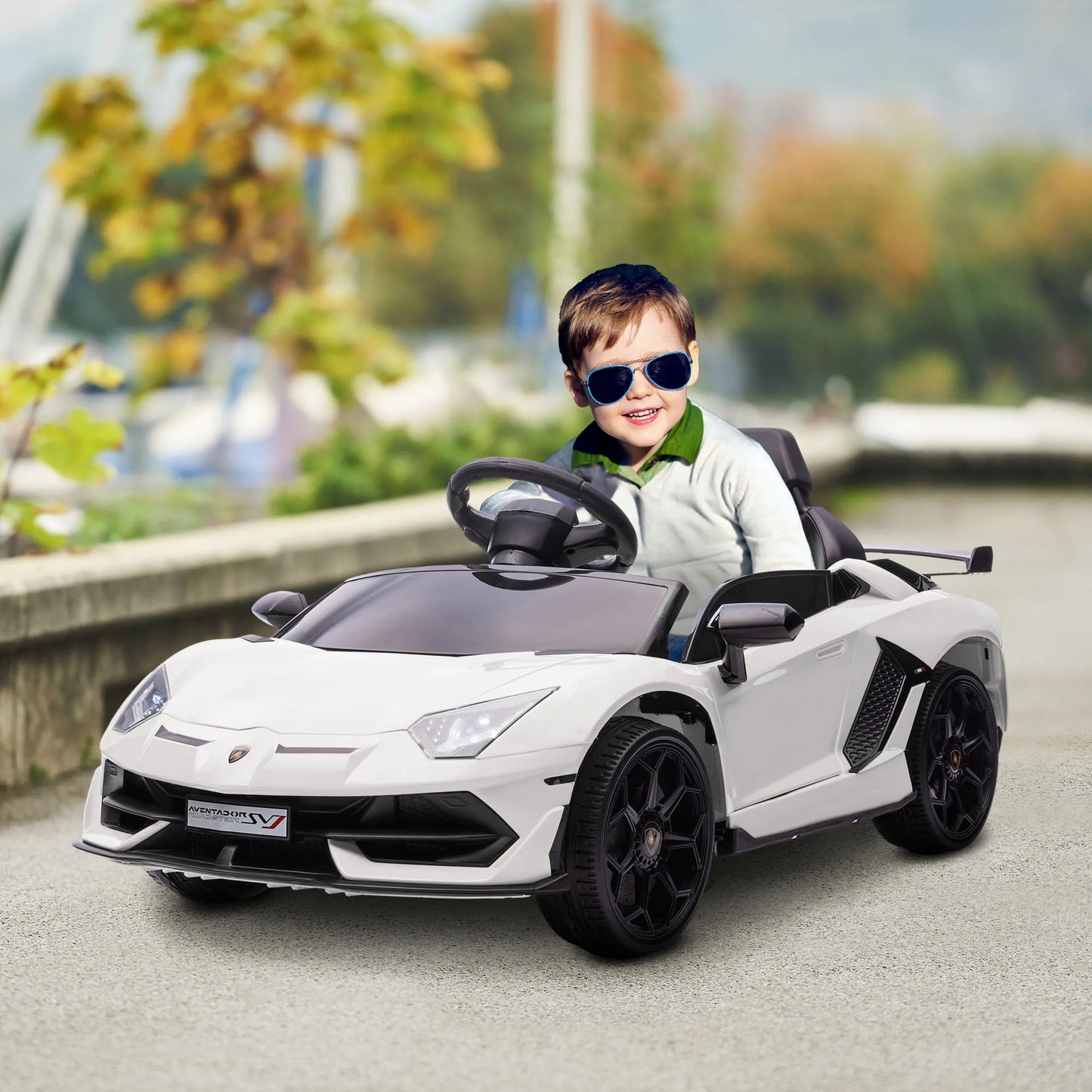 Lamborghini E-Auto für Kinder