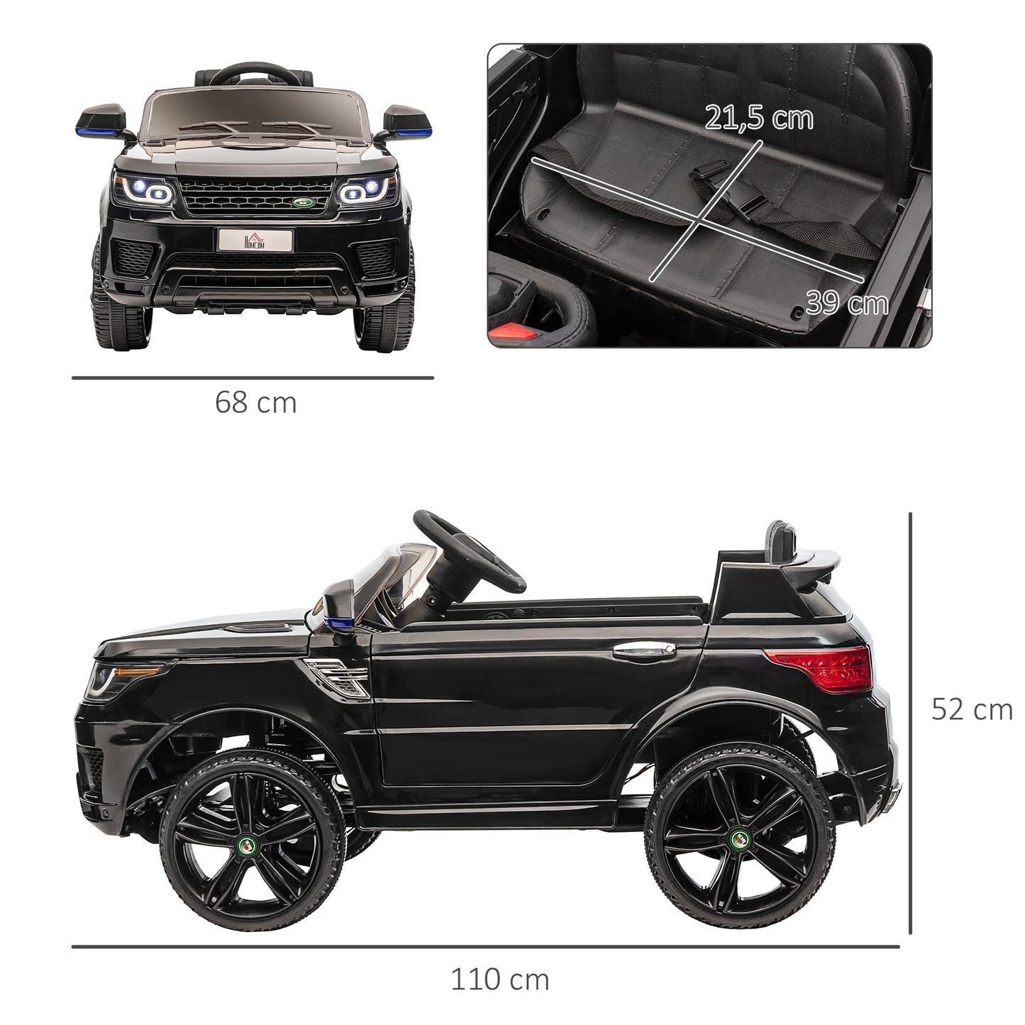 Kinder E-Auto Range Rover