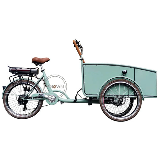 E-Lastenrad mit 3 Rädern